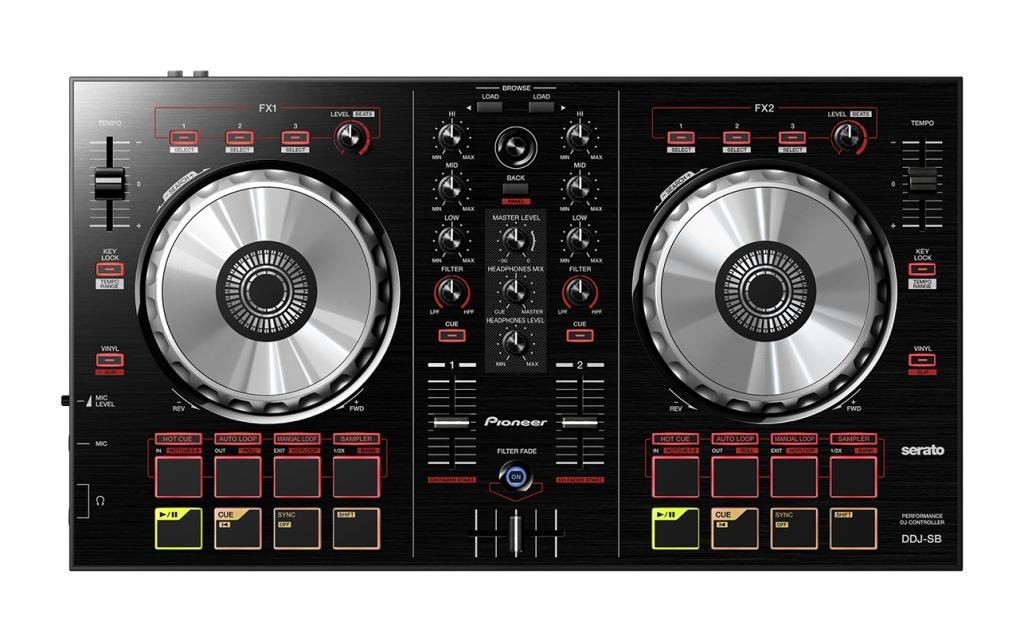 Pioneer представляет двухканальный контроллер начального уровня DDJ-SB для Serato DJ Intro и Serato DJ