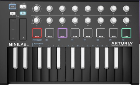 arturia minilab mk ii inverted