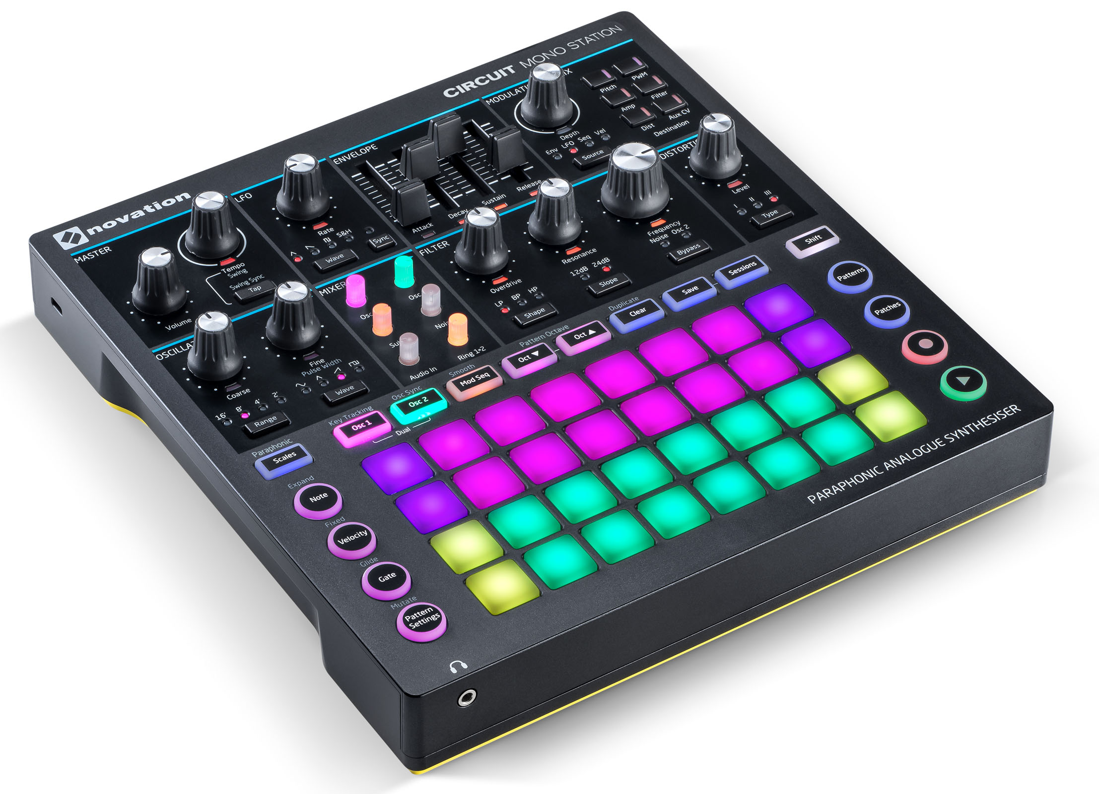 Музыкальный секвенсор. Грувбокс Novation circuit. Novation circuit mono Station. Novation Bass Station 1. Сэмплер/грувбокс Novation circuit Rhythm.