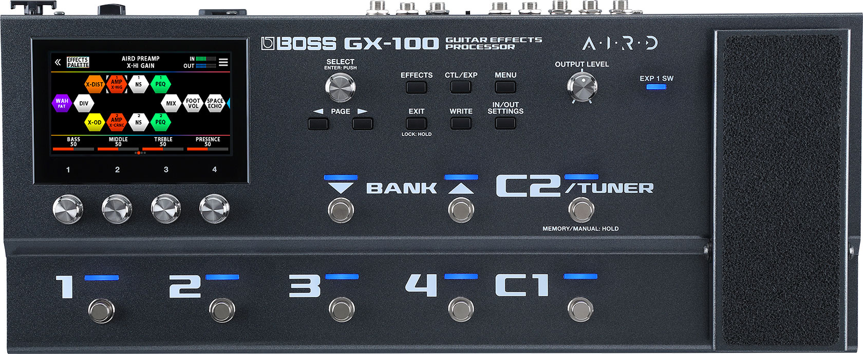 BOSS GX-100 - купить в Музторге недорого: процессоры эффектов для гитар,  цены