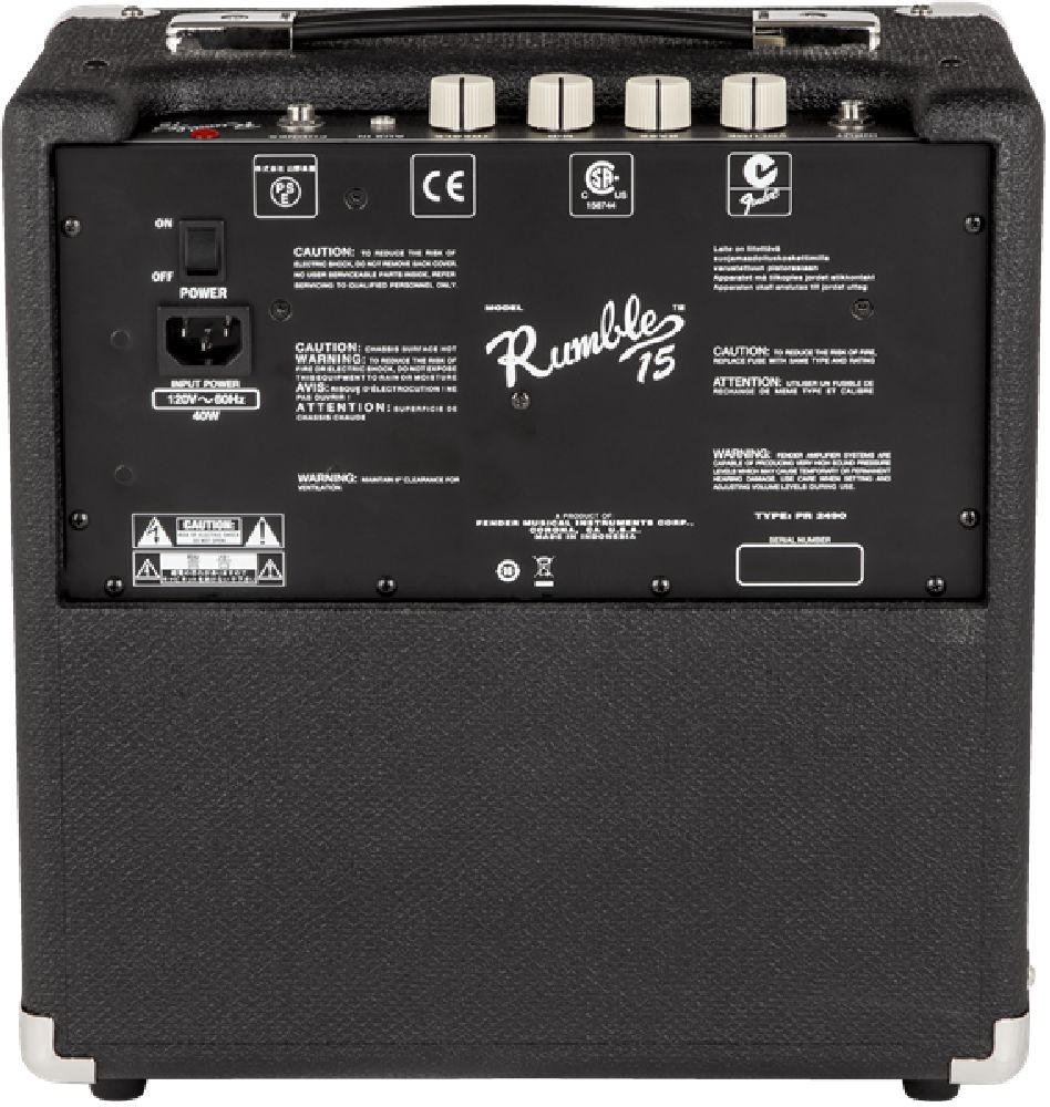 fender rumble 15 bass amp price