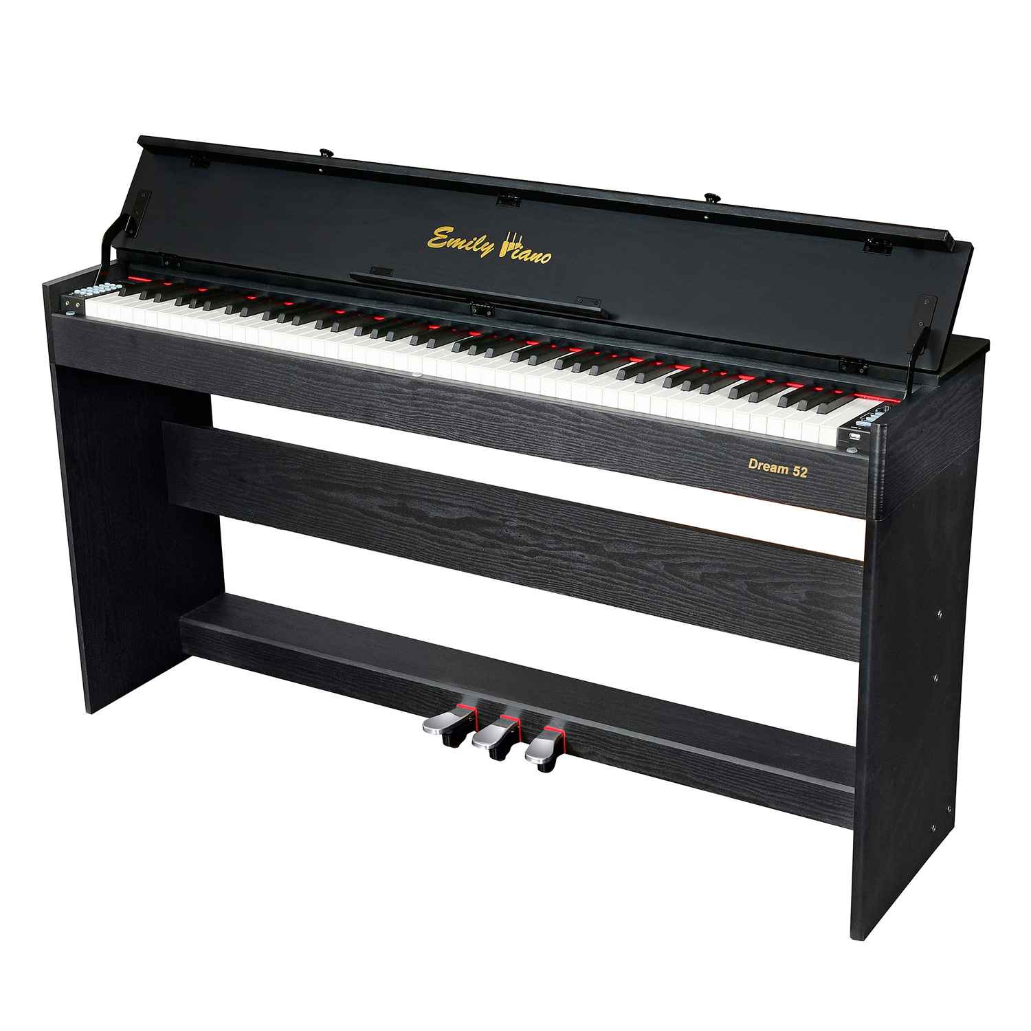 EMILY PIANO D-52 BK - купить в Музторге недорого: бюджетные цифровые пианино,  цены