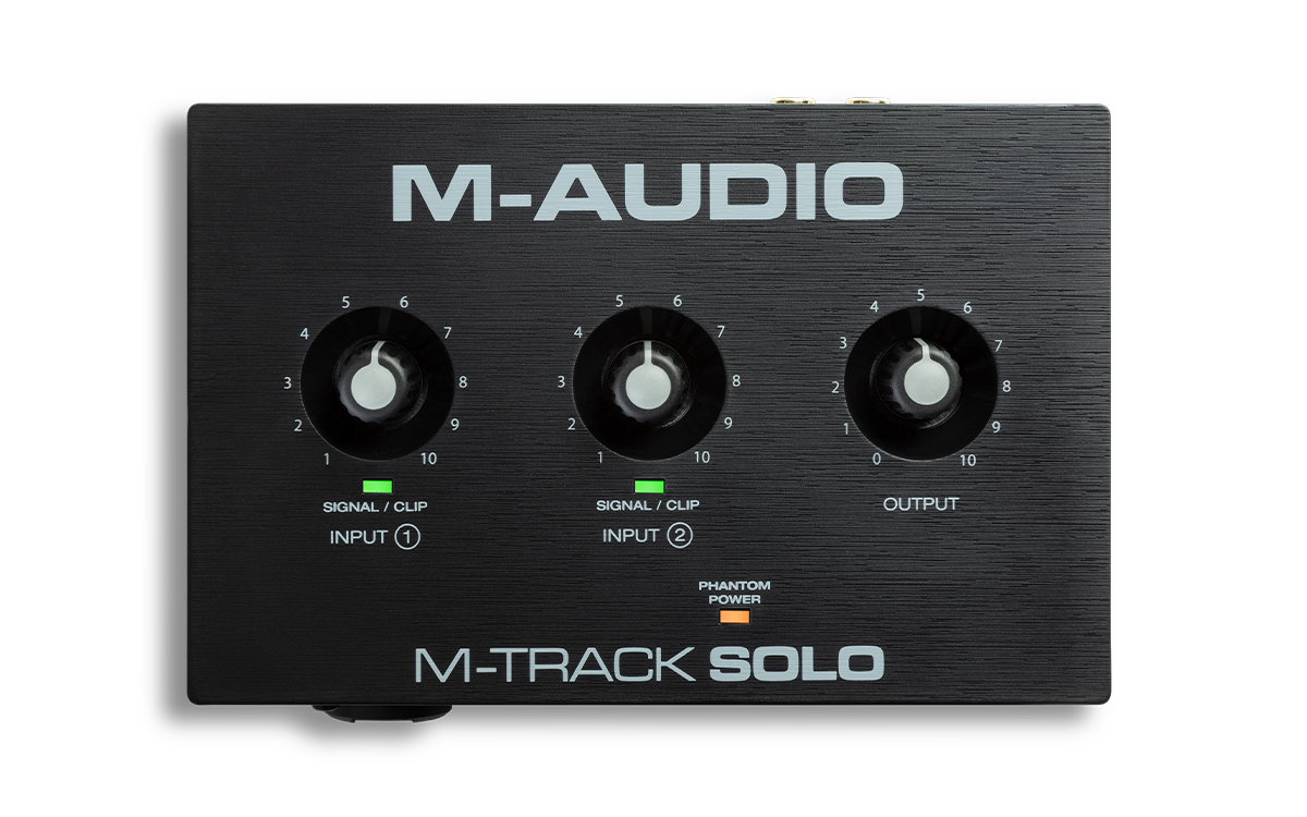 M-AUDIO M-TRACK SOLO II - купить в Музторге недорого: звуковые карты, цены