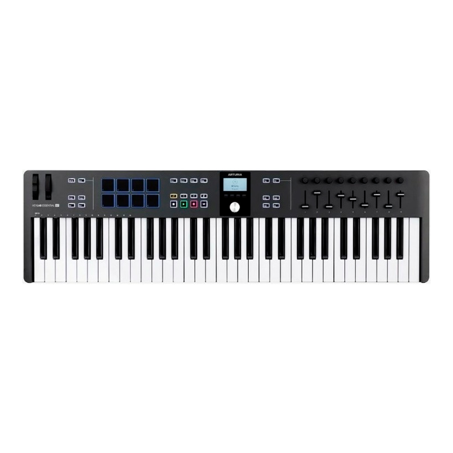 Arturia KeyLab Essential 61 MK3 Black - купить в Музторге недорого:  midi-клавиатуры, цены