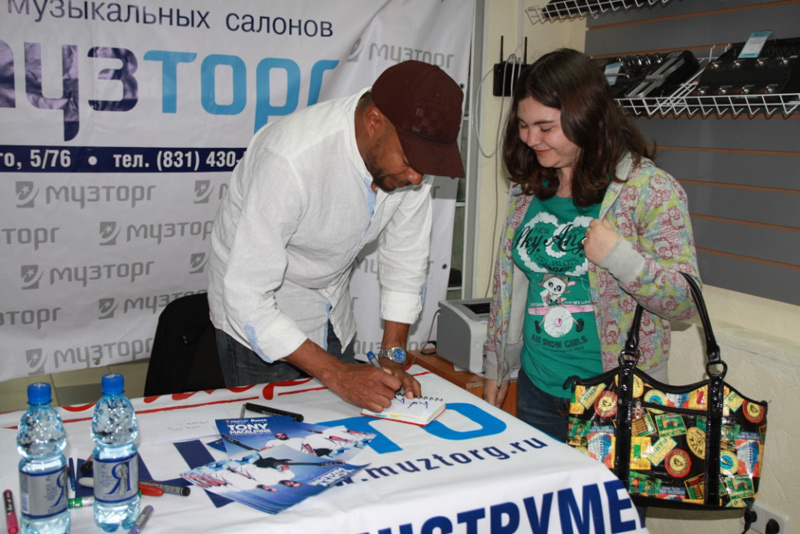 Фотоотчет: Тони Макалпайн в Нижнем Новгороде