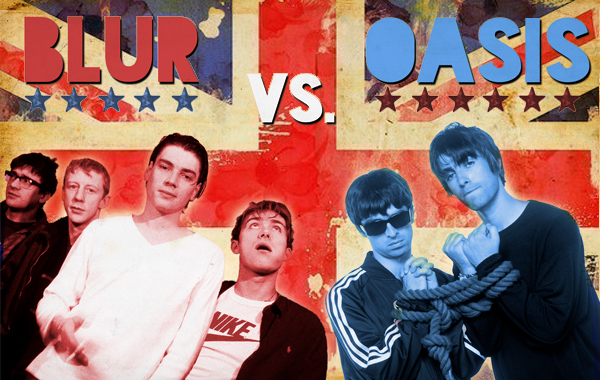 Противостояние в стиле брит-поп: BLUR vs. OASIS