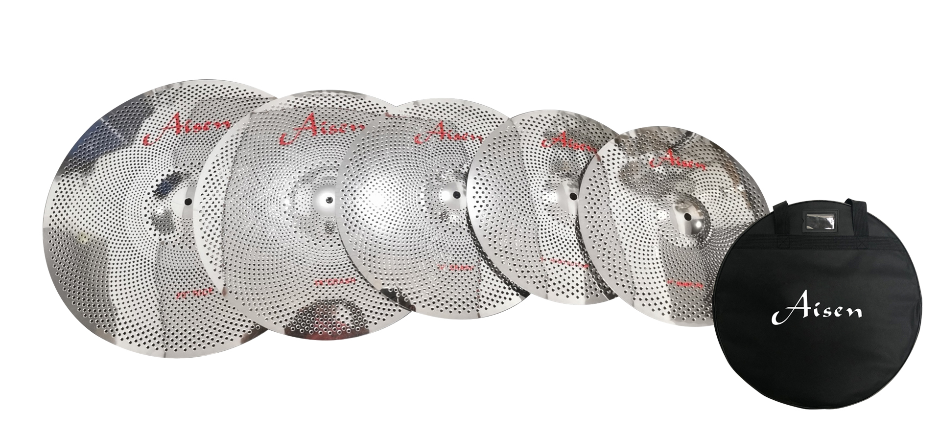 AISEN LOW VOLUME SILVER CYMBAL PACK - купить в Музторге недорого: наборы  тарелок, цены