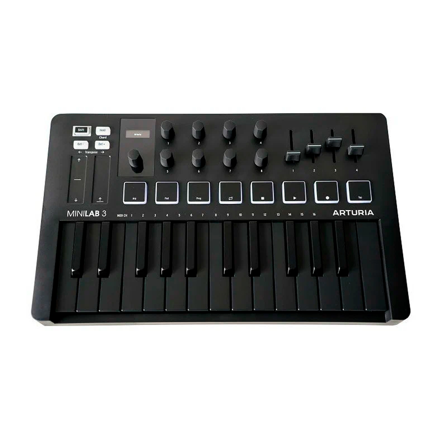 Arturia MiniLAB 3 Deep Black - купить в Музторге недорого: midi-клавиатуры,  цены