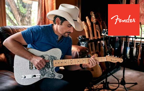 FENDER ПРЕДСТАВЛЯЕТ Brad Paisley Road Worn Telecaster