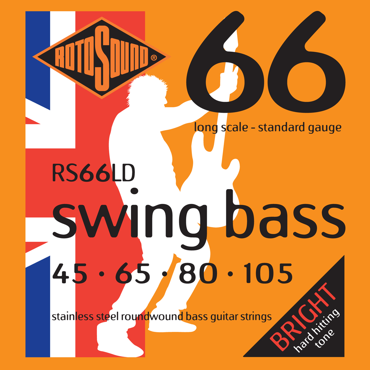 ROTOSOUND RS66LD BASS STRINGS STAINLESS STEEL - купить в Музторге недорого:  струны для бас-гитар, цены