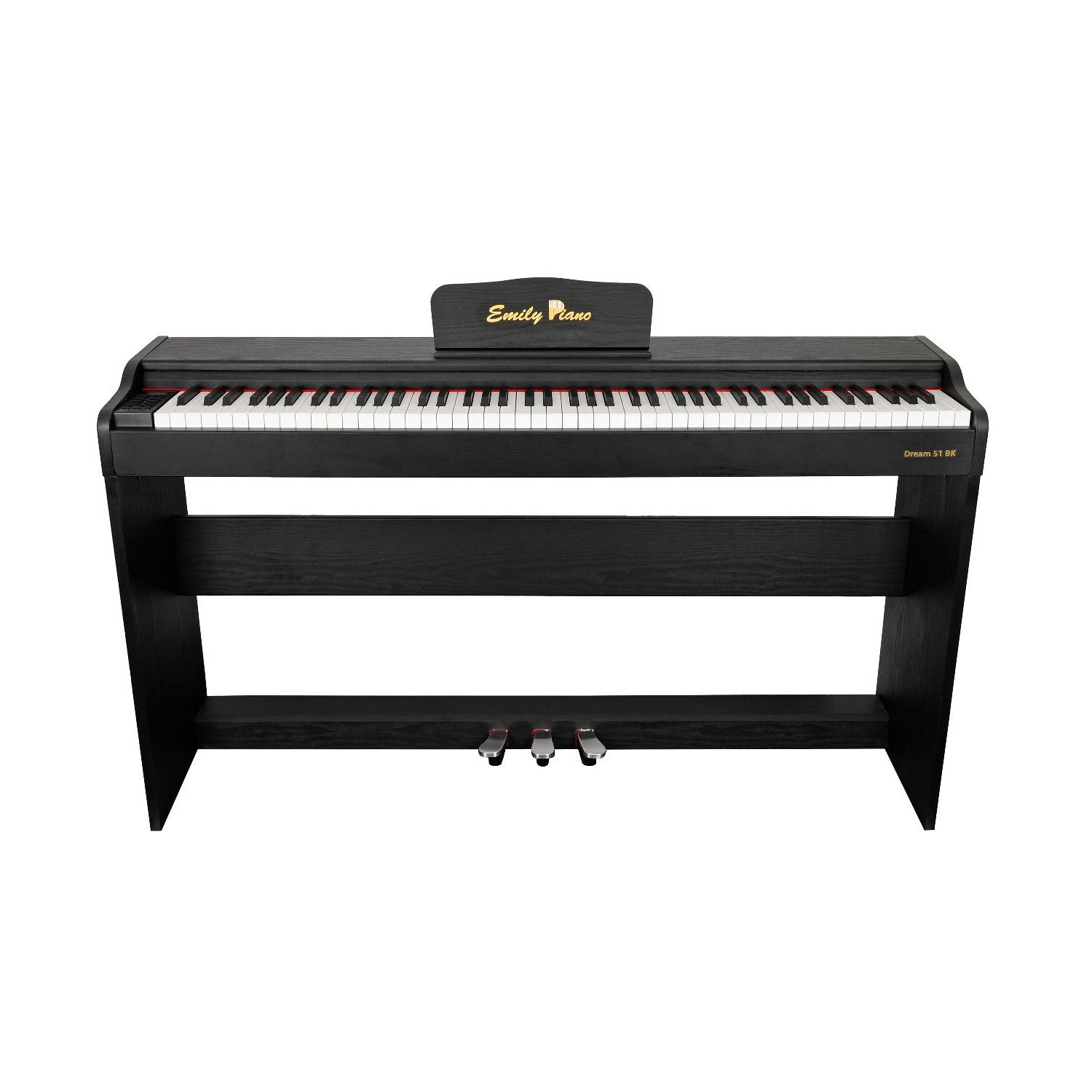 EMILY PIANO D-51 BK - купить в Музторге недорого: бюджетные цифровые  пианино, цены