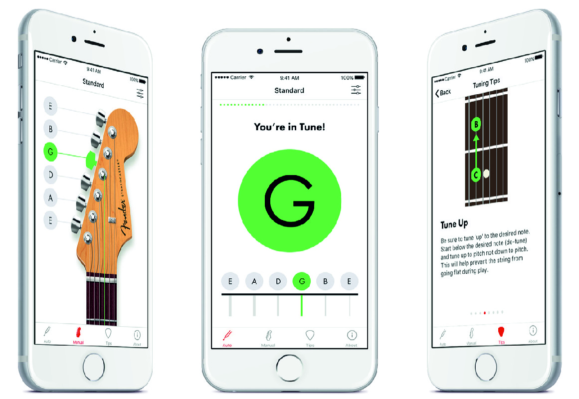 Представляем вам приложение Fender Tune