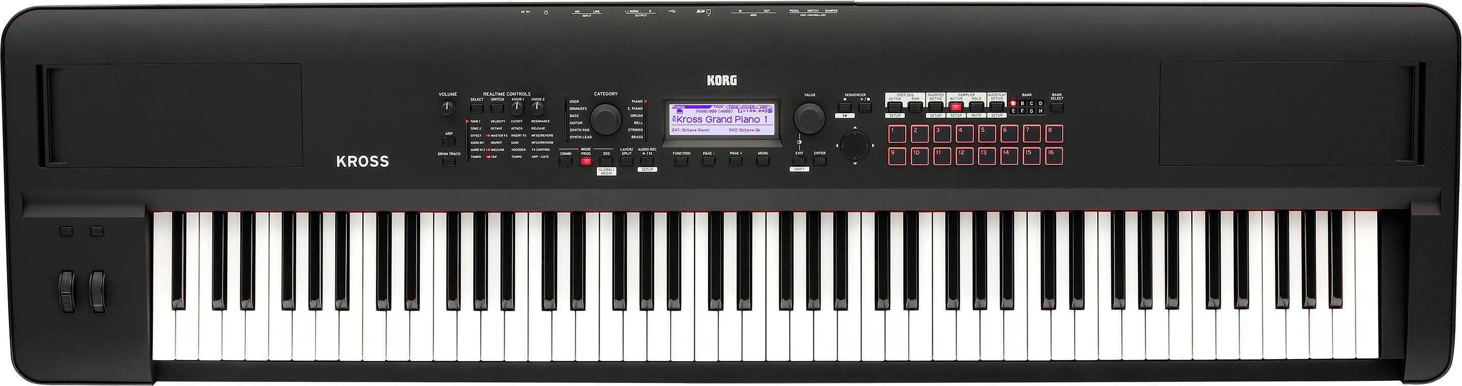 KORG KROSS2-88 MB - купить в Музторге недорого: рабочие станции, цены