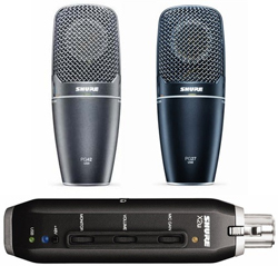 Shure представляет конденсаторные микрофоны PG27USB и PG42USB и адаптер сигнала X2U XLR-to-USB