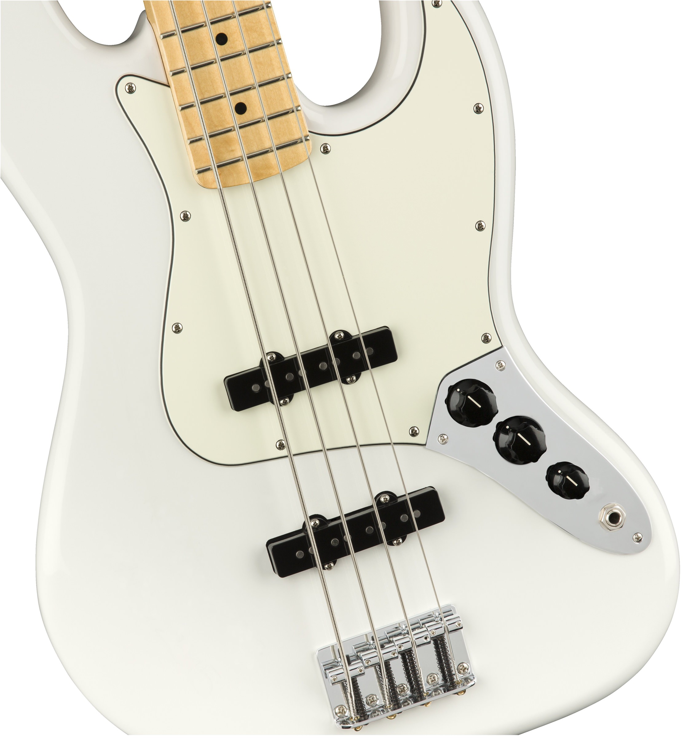 fender jazz bass white