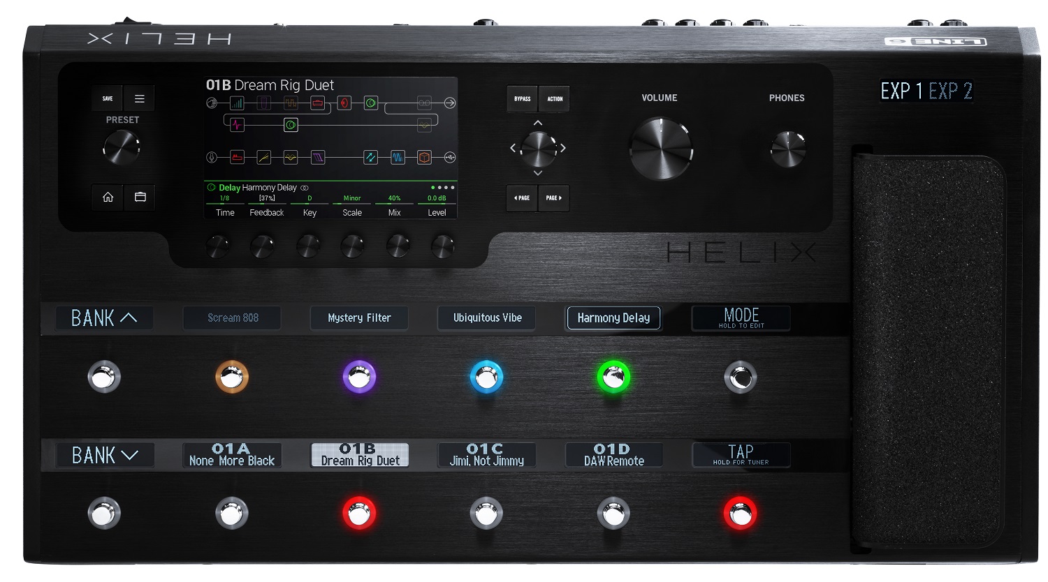 LINE 6 HELIX FLOOR FX PROCESSOR