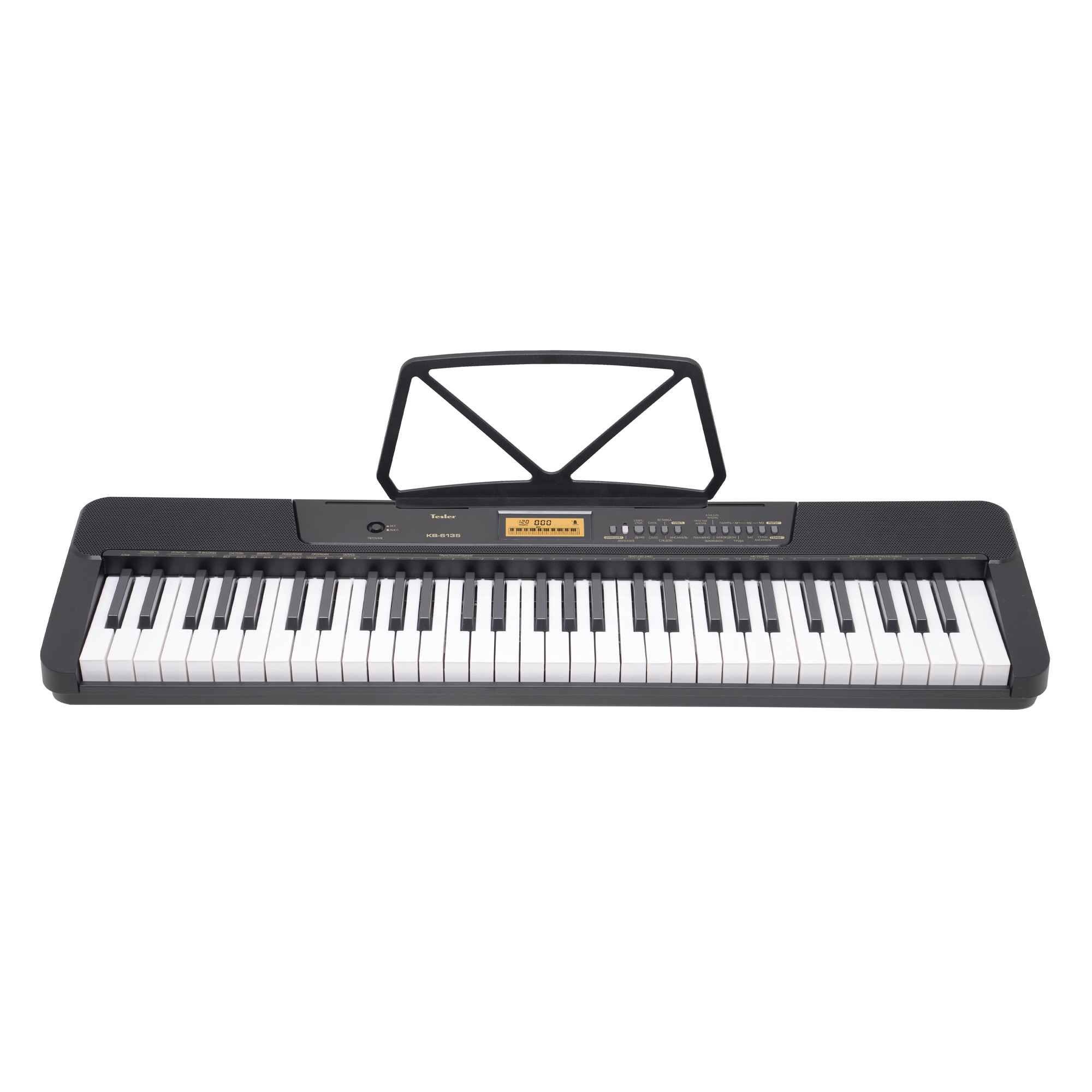 TESLER KB-6135 BLACK - купить в Музторге недорого: домашние синтезаторы,  цены