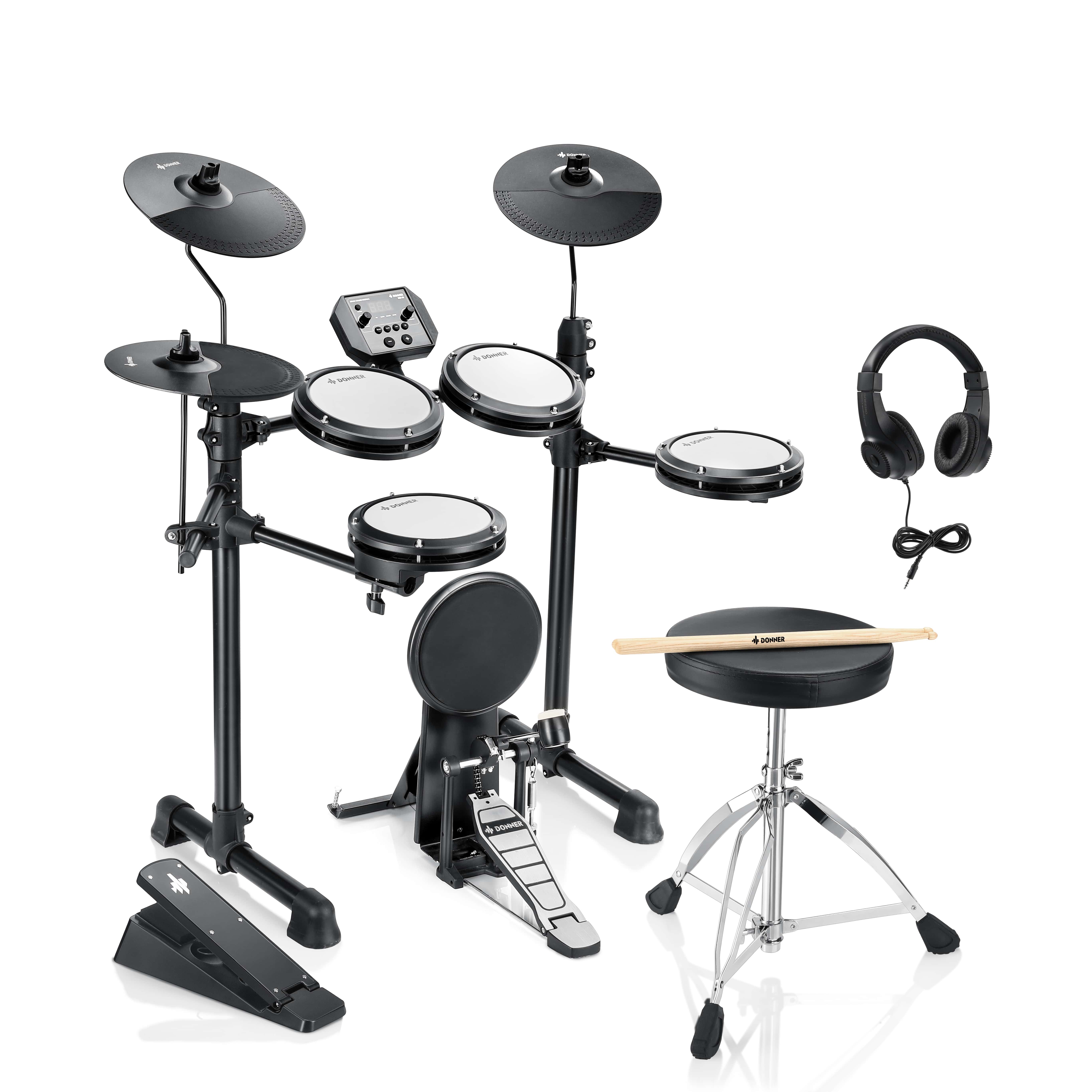 DONNERDED-80P5Drums3Cymbals