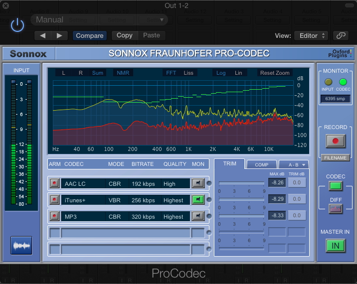 SONNOX FRAUNHOFER PRO-CODEC