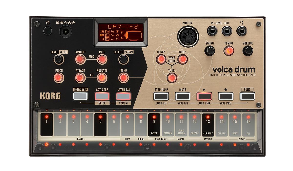 KORG Volca Drum - купить в Музторге недорого: грувбоксы и компактные  синтезаторы, цены