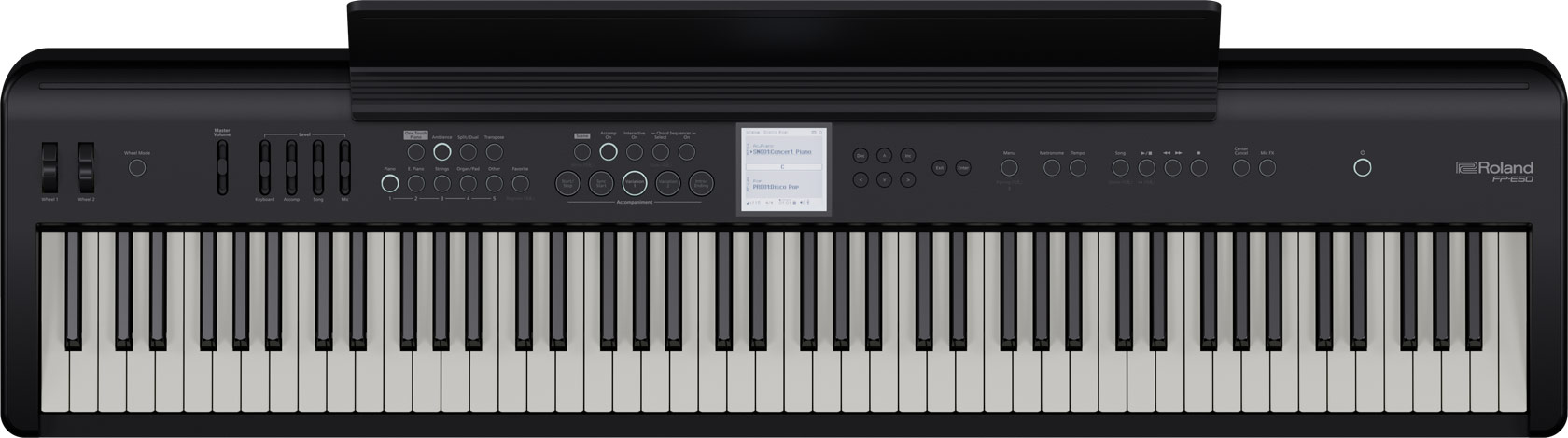 ROLAND FP-E50-BK - купить в Музторге недорого: компактные цифровые пианино,  цены