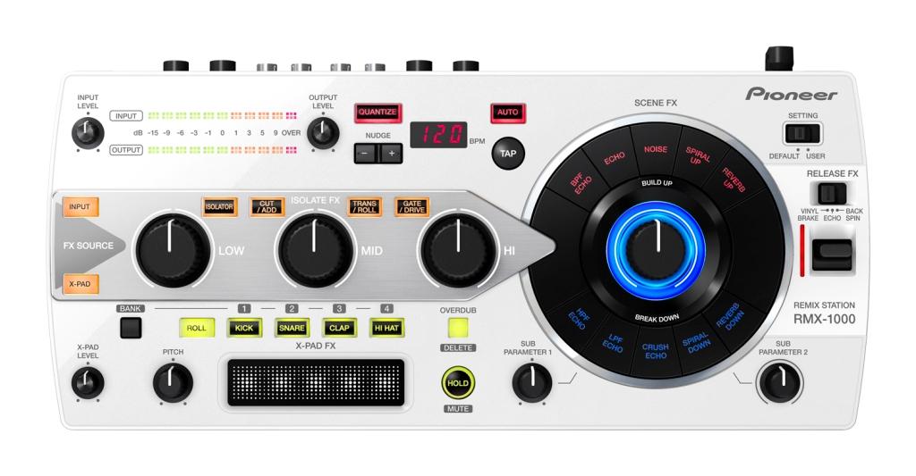 Ремикс-станция Pioneer RMX-1000 3-в-1 теперь доступна и в жемчужно-белом цвете