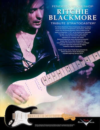 Новый Fender Ritchie Blackmore