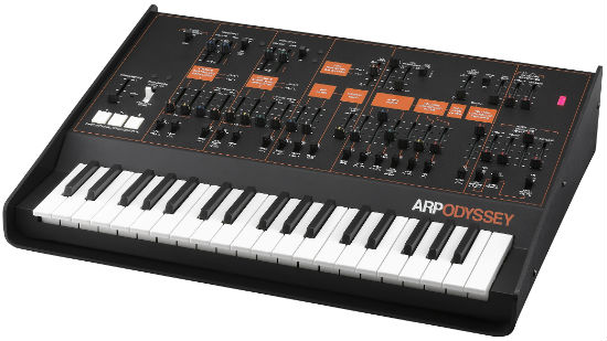 Новинка от Korg:  ARP Odyssey - двухголосный синтезатор