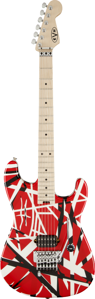 evh white stripes