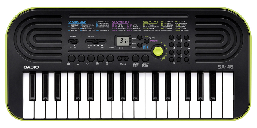 casio piano sa 46