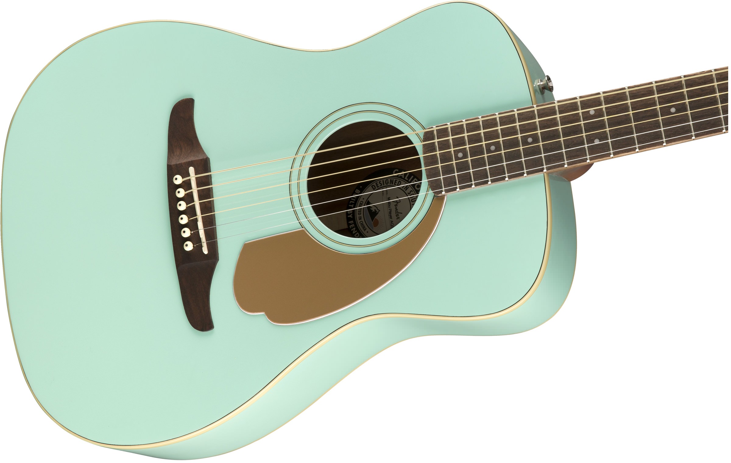 FENDER Malibu Player Aqua Splash