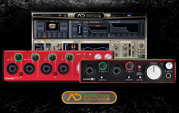 FOCUSRITE - Барабаны в подарок!