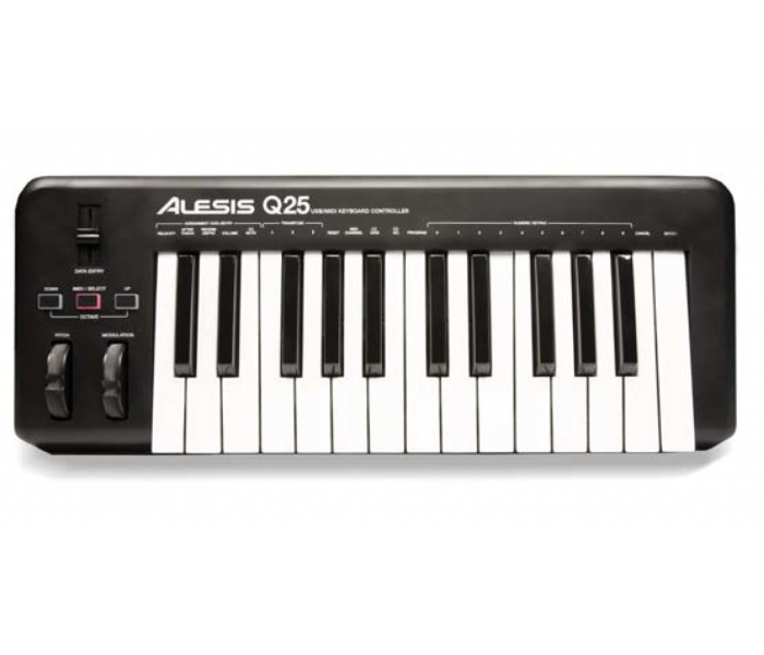 alesis q25 midi keyboard