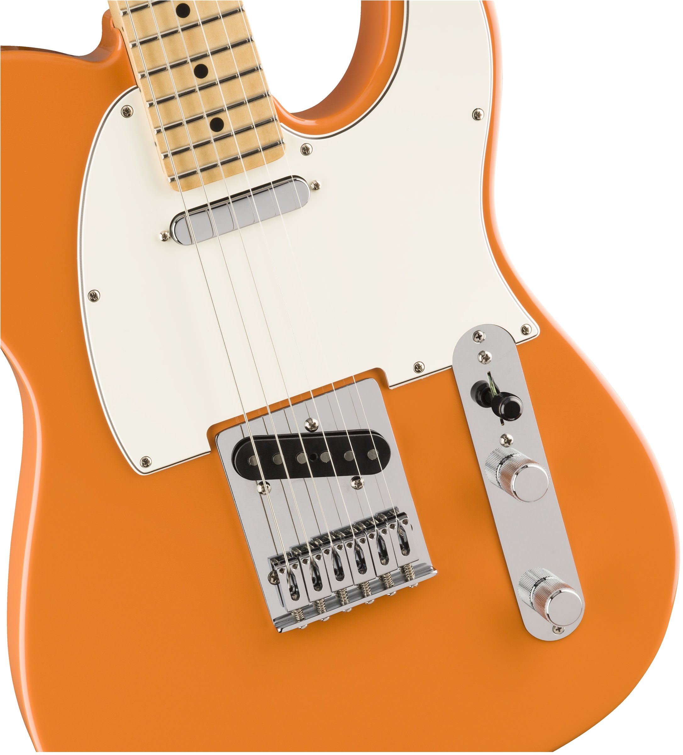 player telecaster capri orange