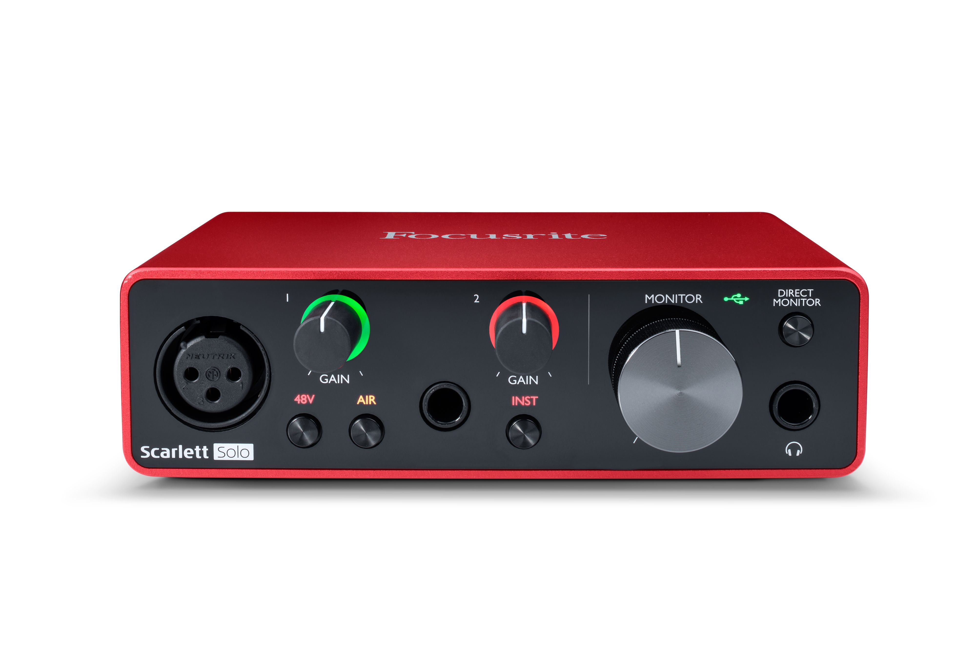 Внешняя звуковая карта focusrite