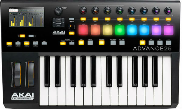 Новая серия MIDI-клавиатур ADVANCE от Akai Professional