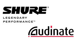 Shure налаживает партнерские отношения с Audinate