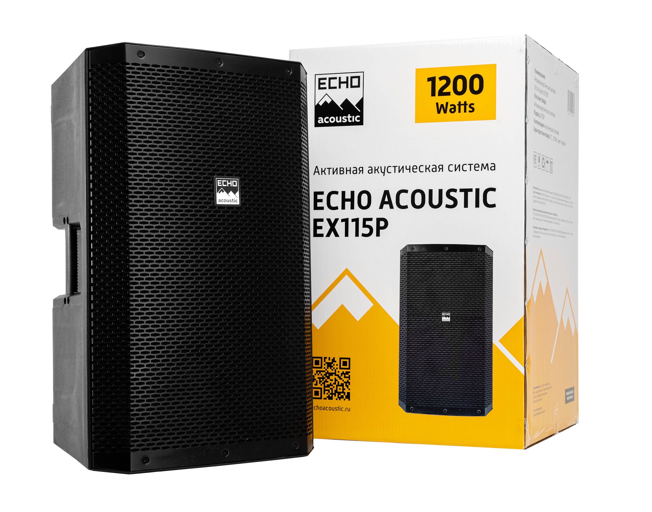 Echo Acoustic EX115P - купить в Музторге недорого: активные акустические  системы, цены