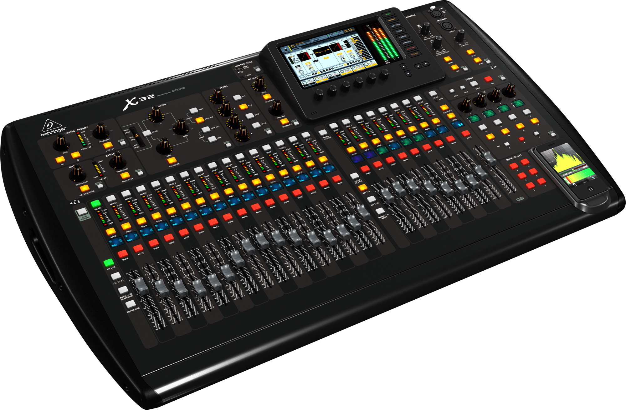 BEHRINGER X32 - купить в Музторге недорого: цифровые микшерные пульты, цены