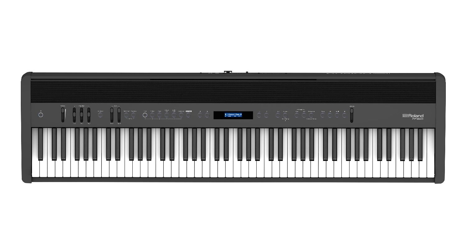 ROLAND FP-60X-BK - купить в Музторге недорого: компактные цифровые пианино,  цены