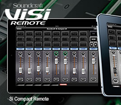 Анонсировано ПО Soundcraft ViSi Remote iPad Control для компактных цифровых консолей Vi и Si