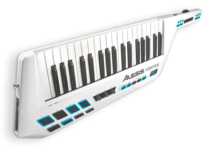 Новинка от Alesis: наплечная USB/MIDI-клавиатура с акселерометром Vortex