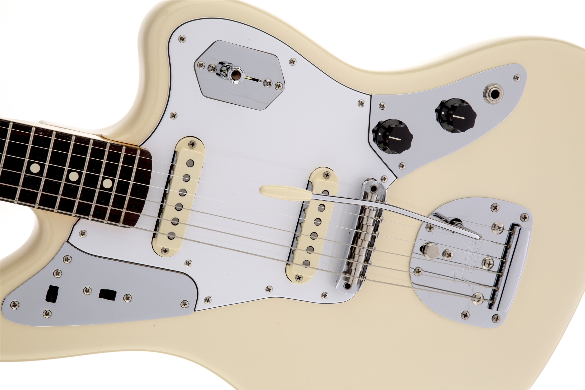 fender jaguar white