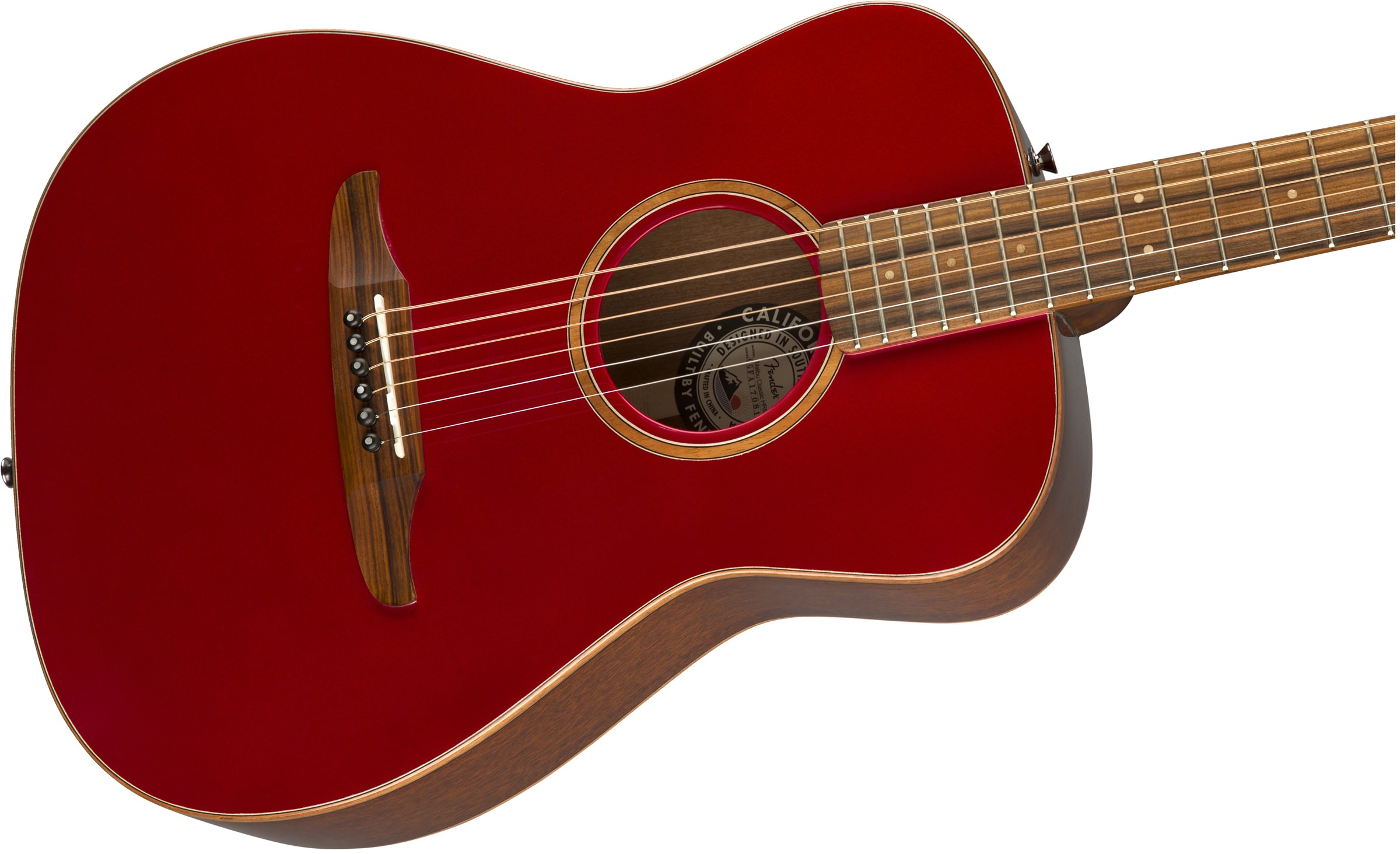 fender malibu red