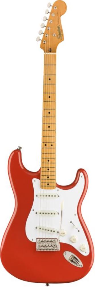 fender squier classic vibe 50s stratocaster mn fiesta red