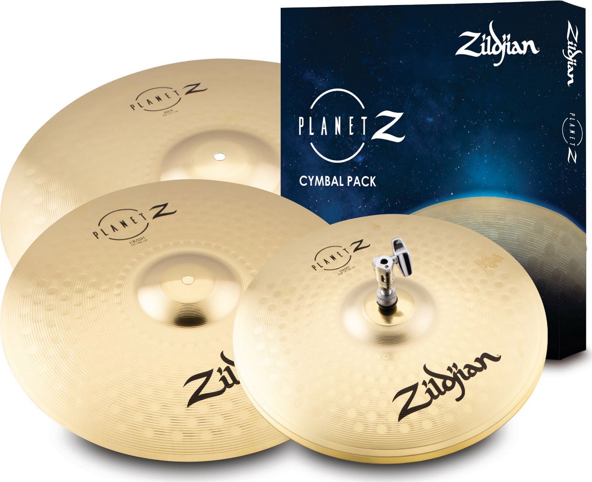 ZILDJIAN ZP4PK PLANET Z 4 CYMBAL PACK (14/16/20) - купить в Музторге  недорого: наборы тарелок, цены