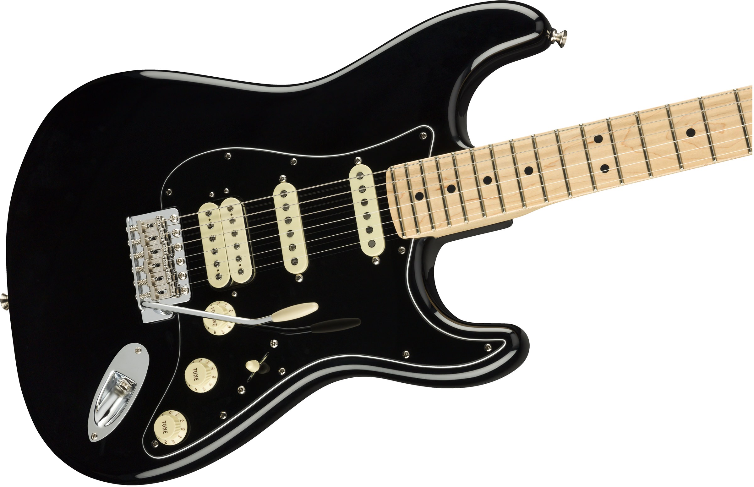 fender american performer stratocaster hss black