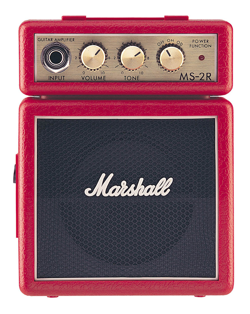 MARSHALL MS-2R MICRO AMP (RED) - купить в Музторге недорого: портативные  комбо и усилители для наушников, цены