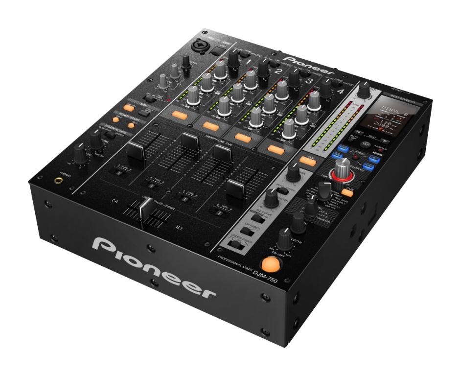 Pioneer представляет микшер DJM-750 с новейшим эффектом Boost Color FX