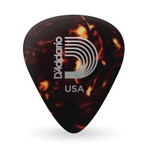PLANET WAVES 1CSH6-10 10 PICK CELLULOID SHELL HEAVY - фото 1